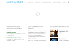 Desktop Screenshot of mindfulnessmadrid.com